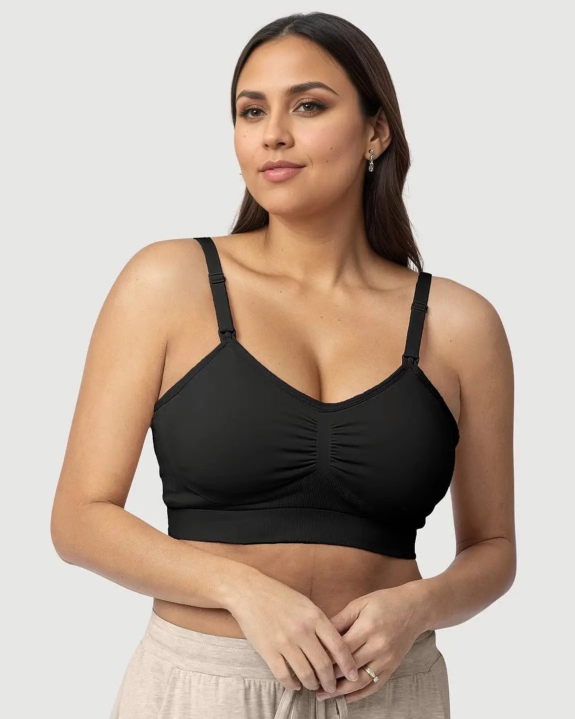 Hands-Free Stretch Nursing & Pumping Bra