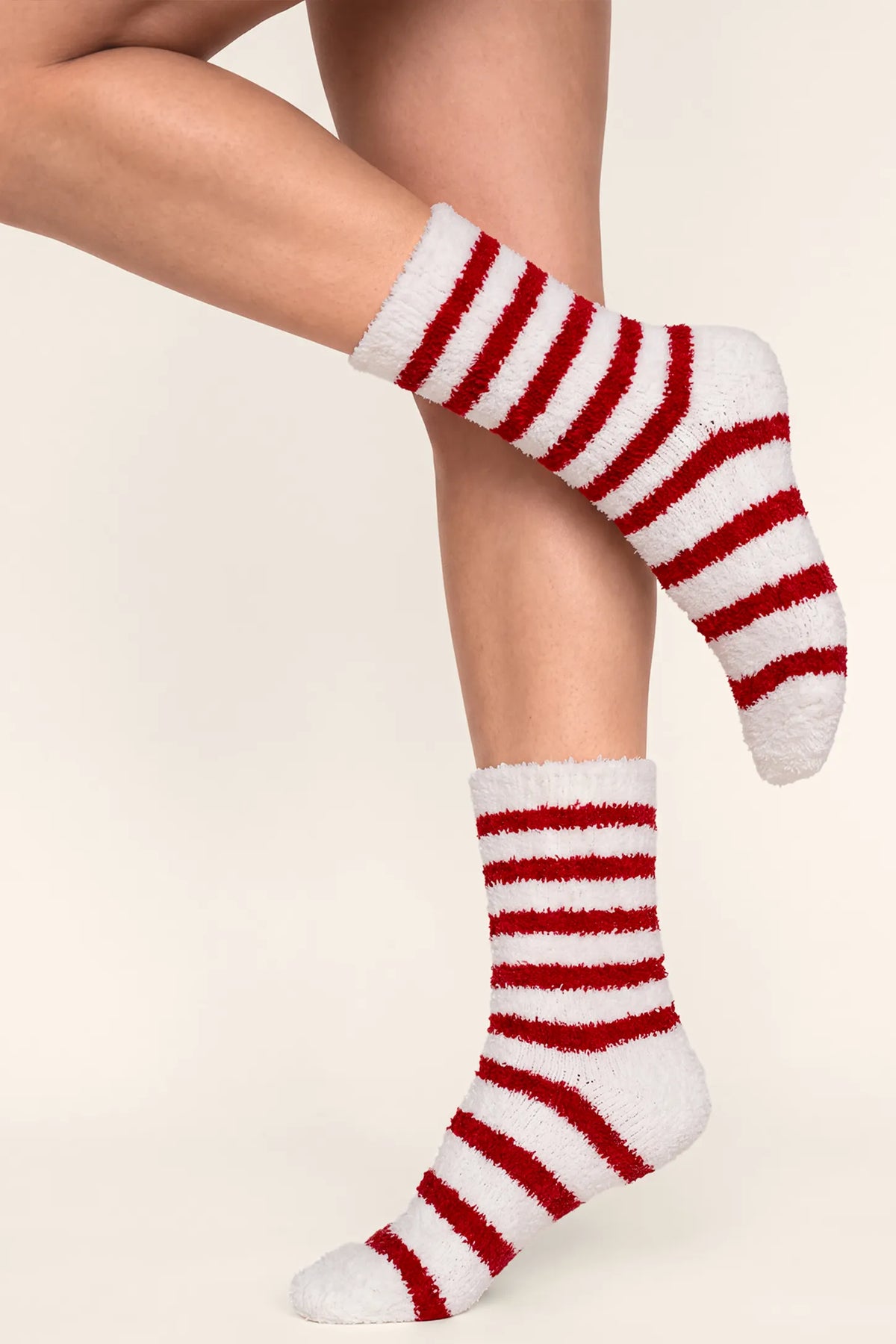 Striped Mid-Calf Socks