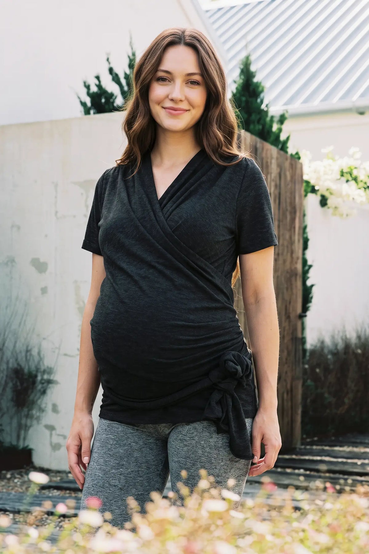 3 in 1 Skin to Skin Wrap Nursing Top