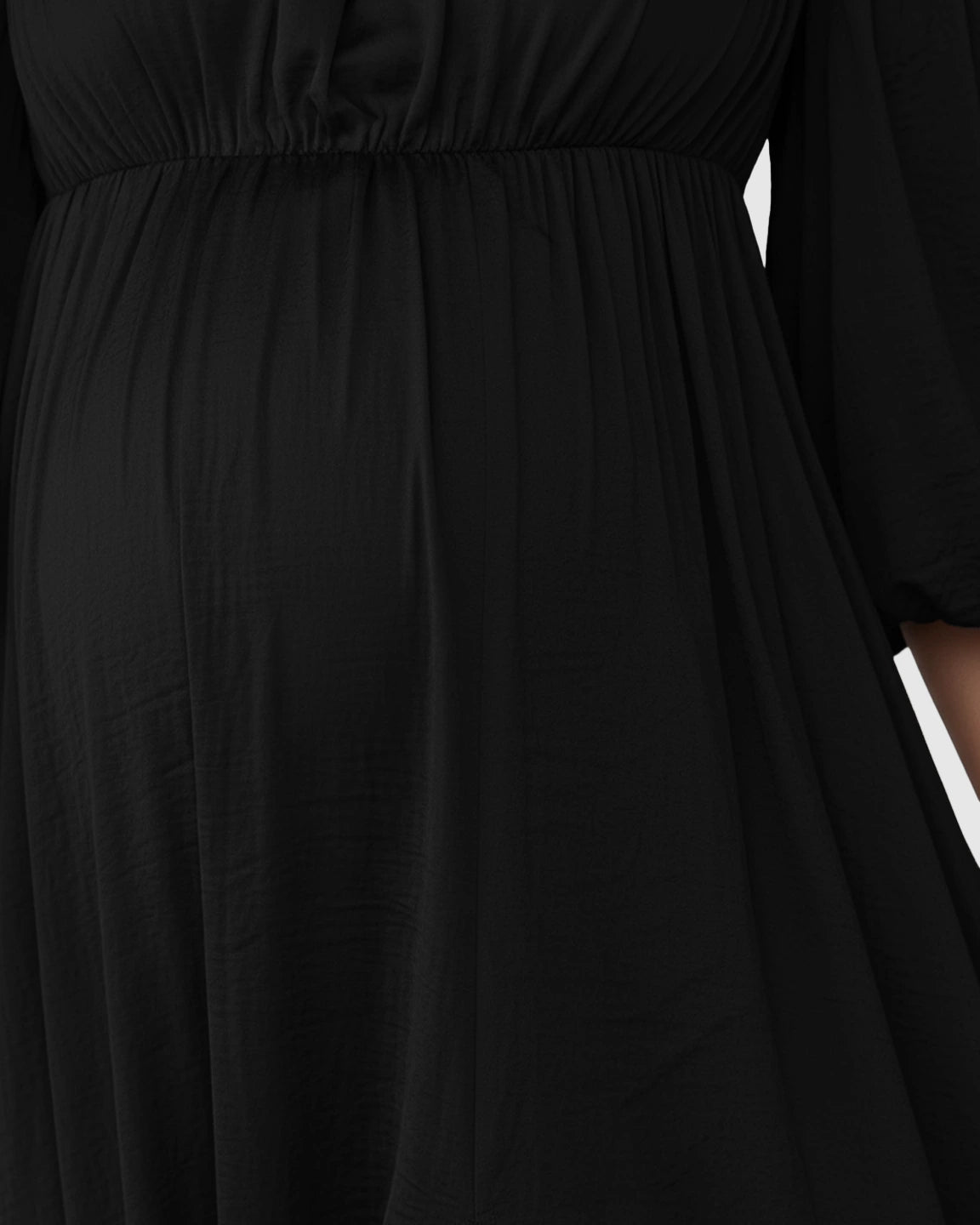 Off-Shoulder Elegant Maternity Maxi Dress