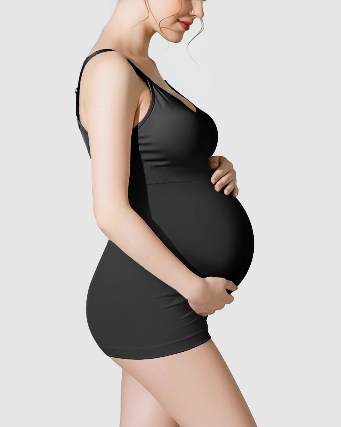 Soft Stretch Front-Opening Wireless Maternity Nursing Bra