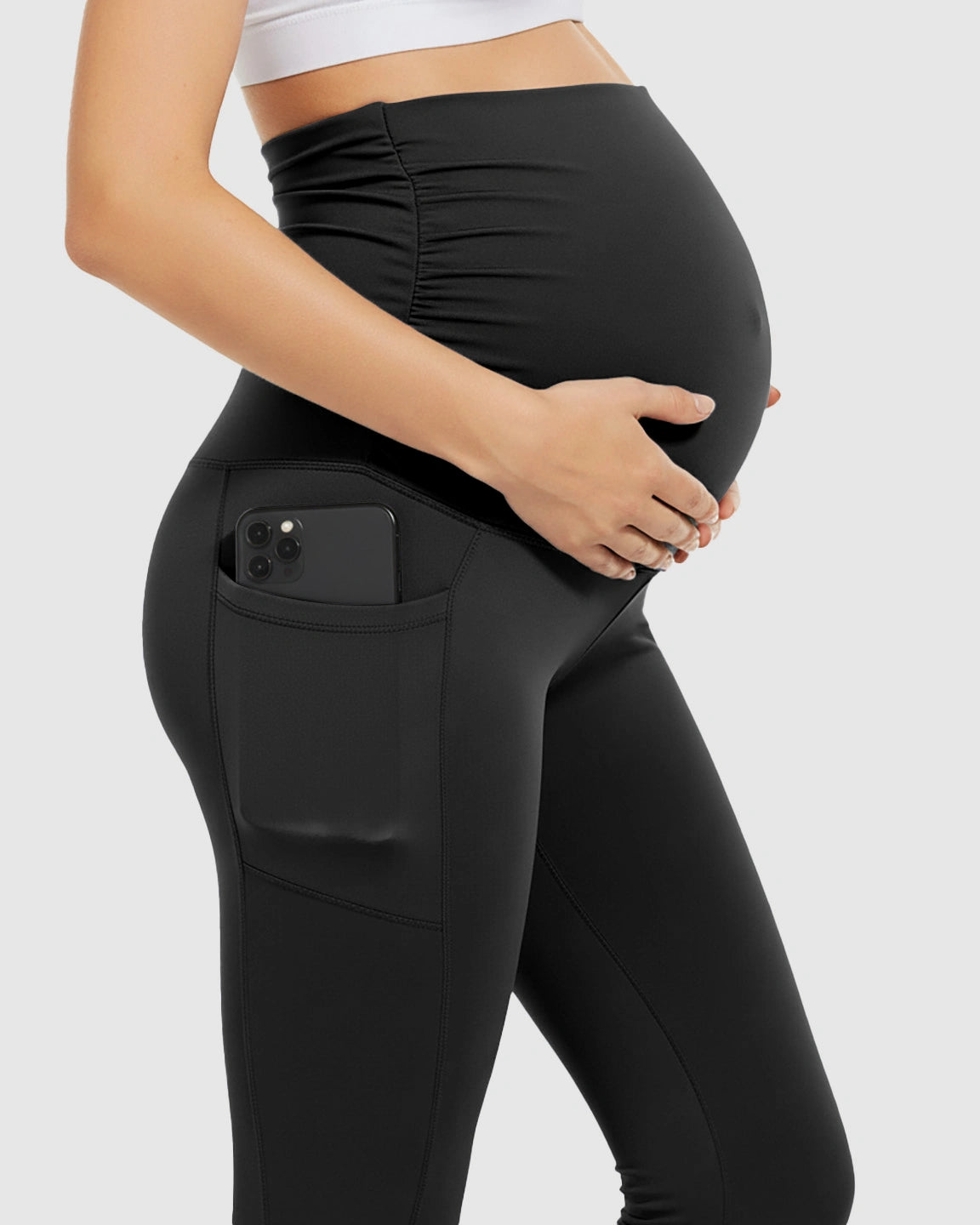 High-Elastic Support Activewear Maternity Leggings