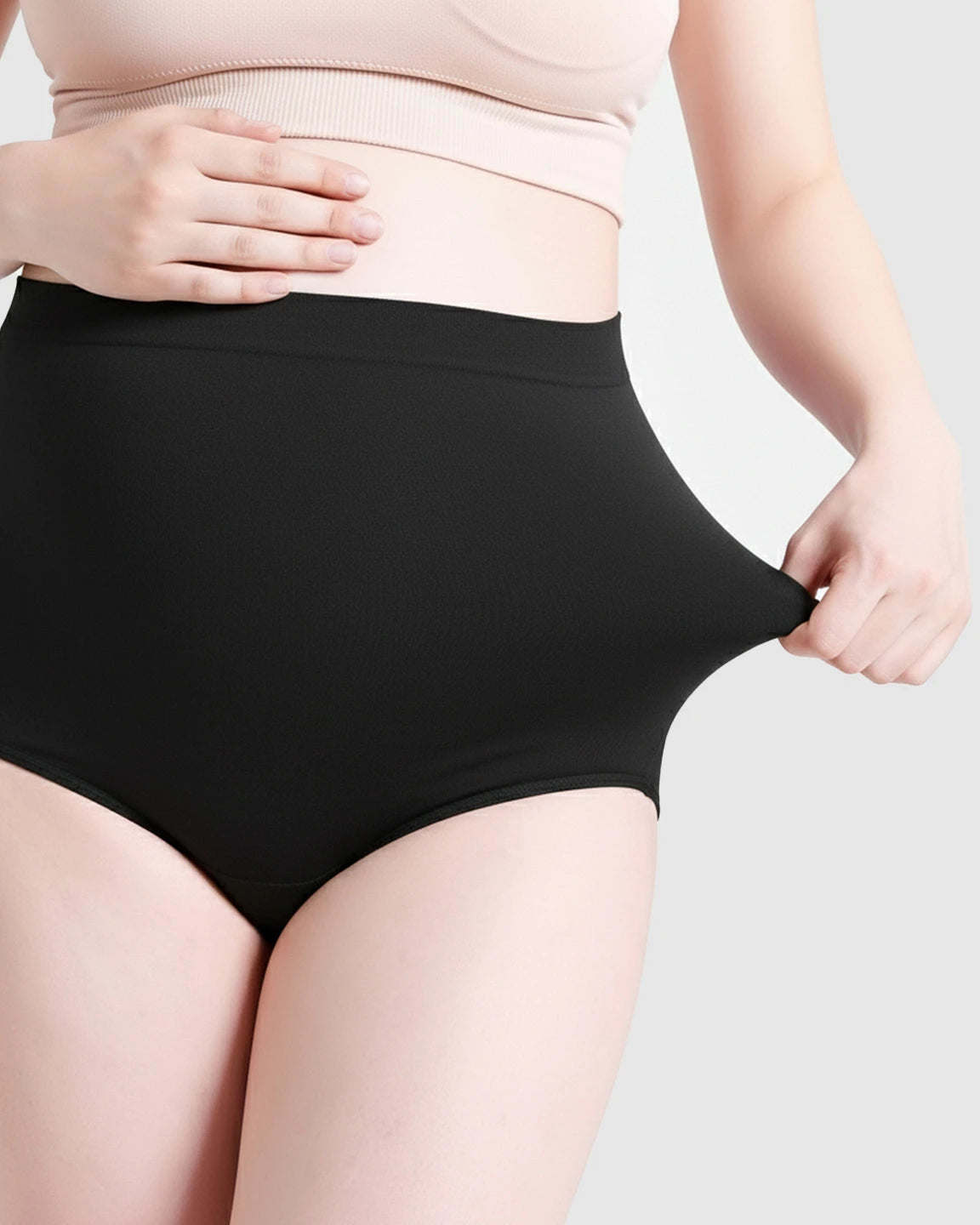 Soft Seamless High Waist Maternity Panties