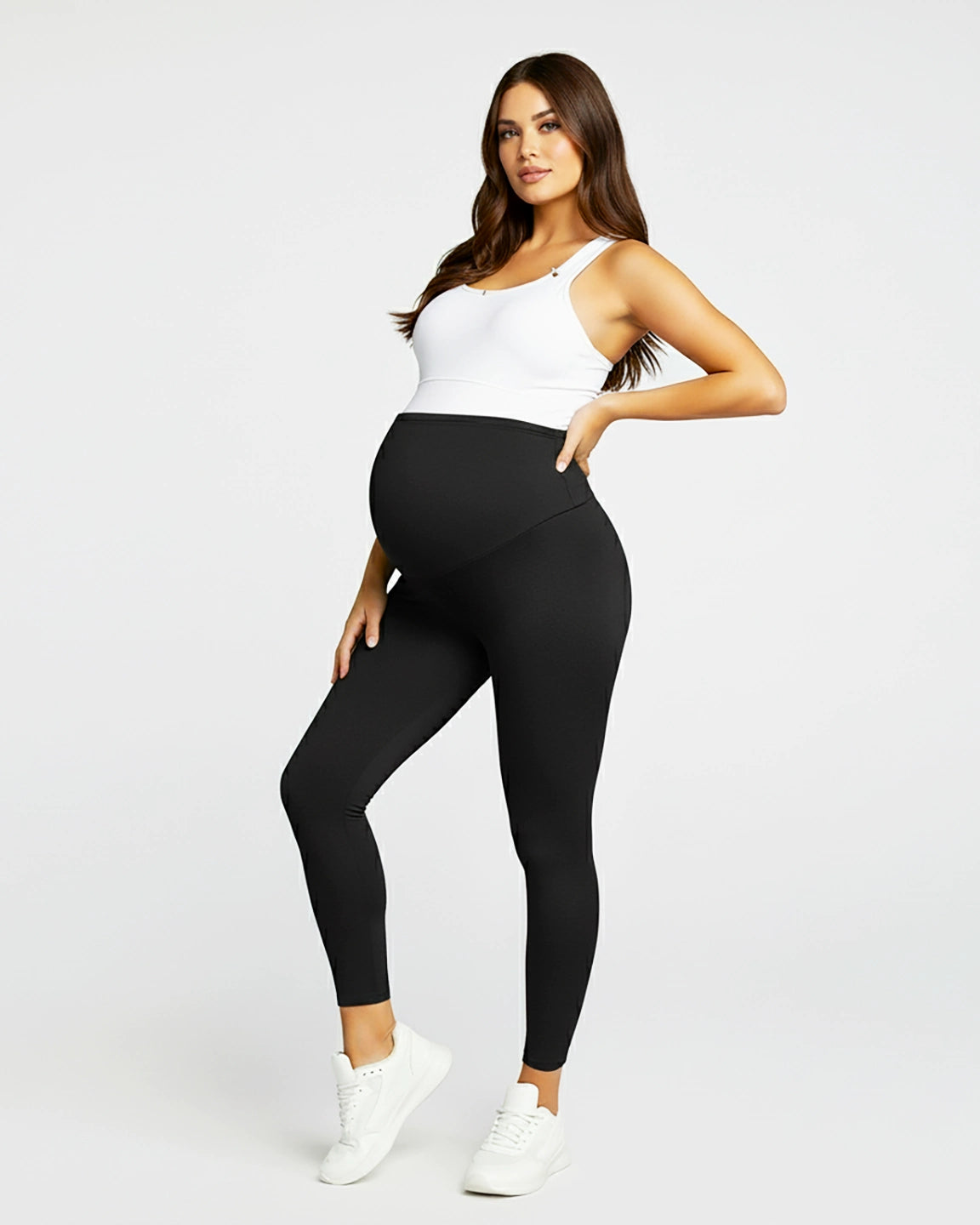 Sculpting Ankle Length Maternity Leggings