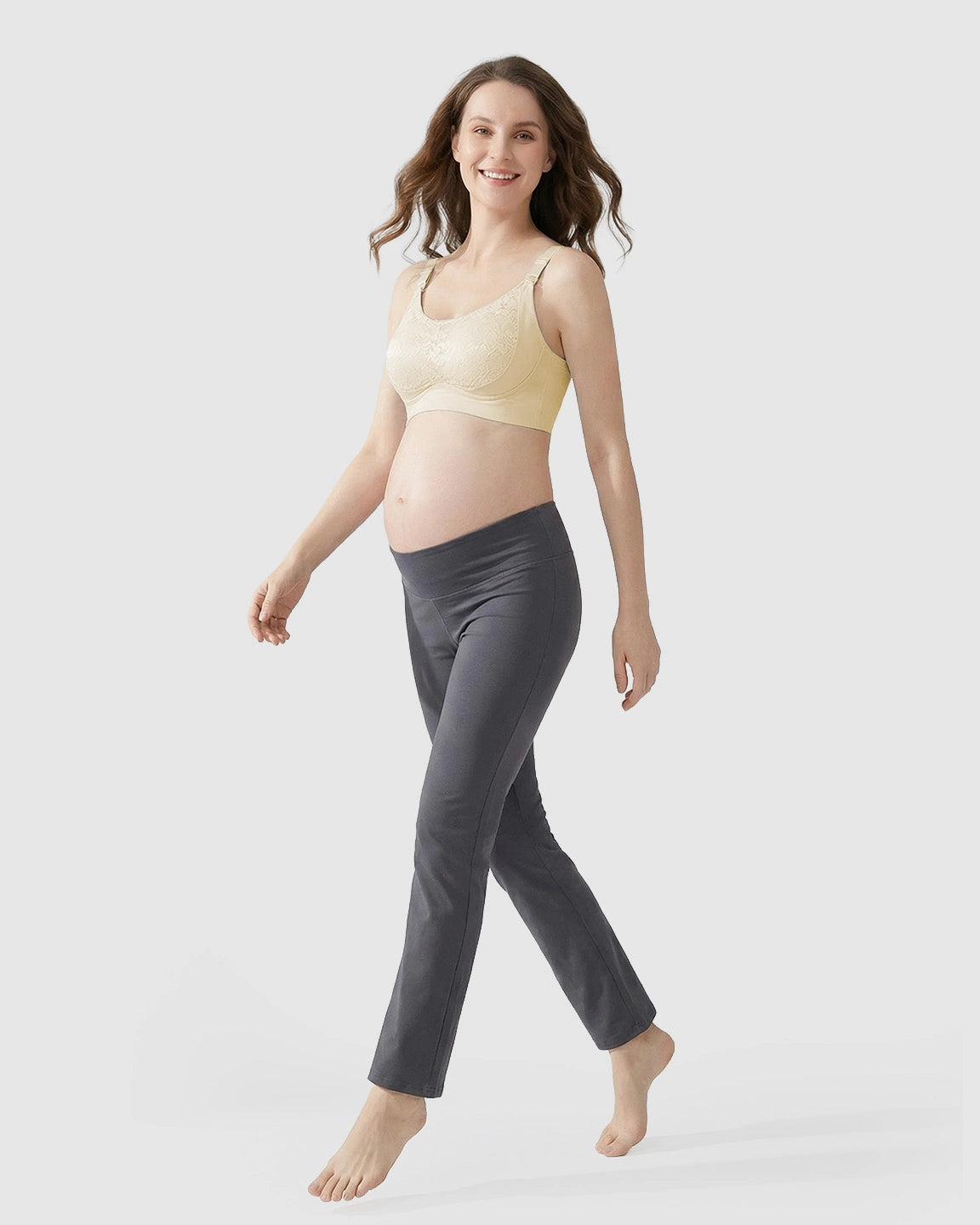 One-Piece Lace Breastfeeding Bra