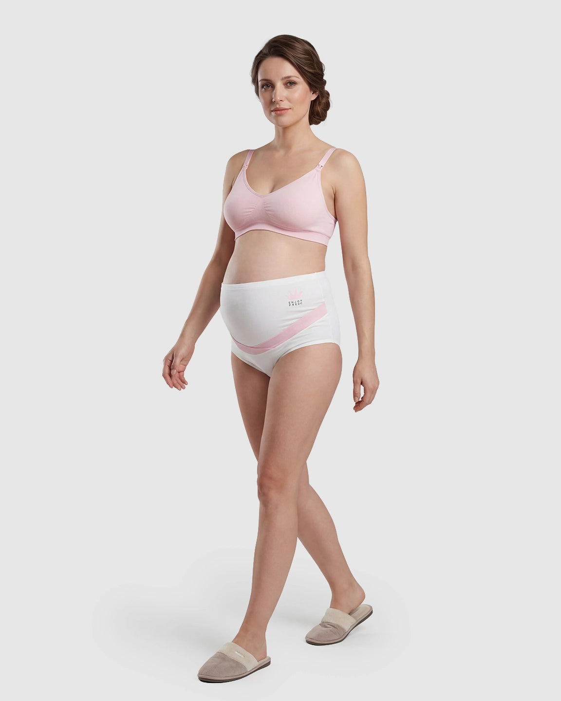 Criss-Cross Band Over-the-bump Maternity Underwear