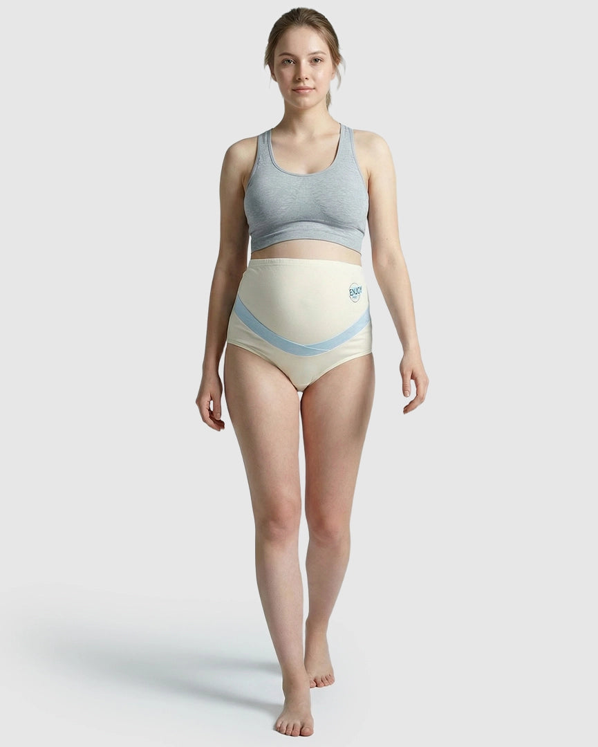 Crisscross High-Waist Maternity Underwear
