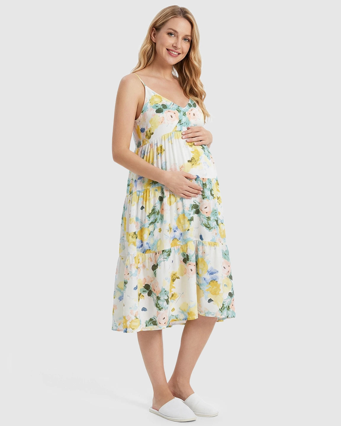 Thin Strapped Loose Fit maternity Nightdress