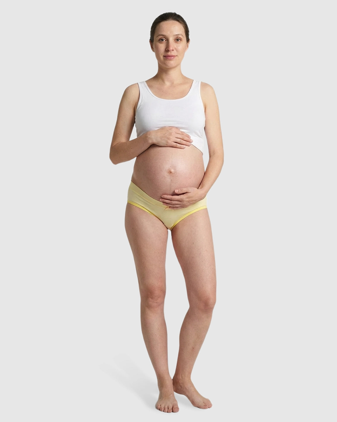 Center Ribbon Boyleg Maternity Underwear