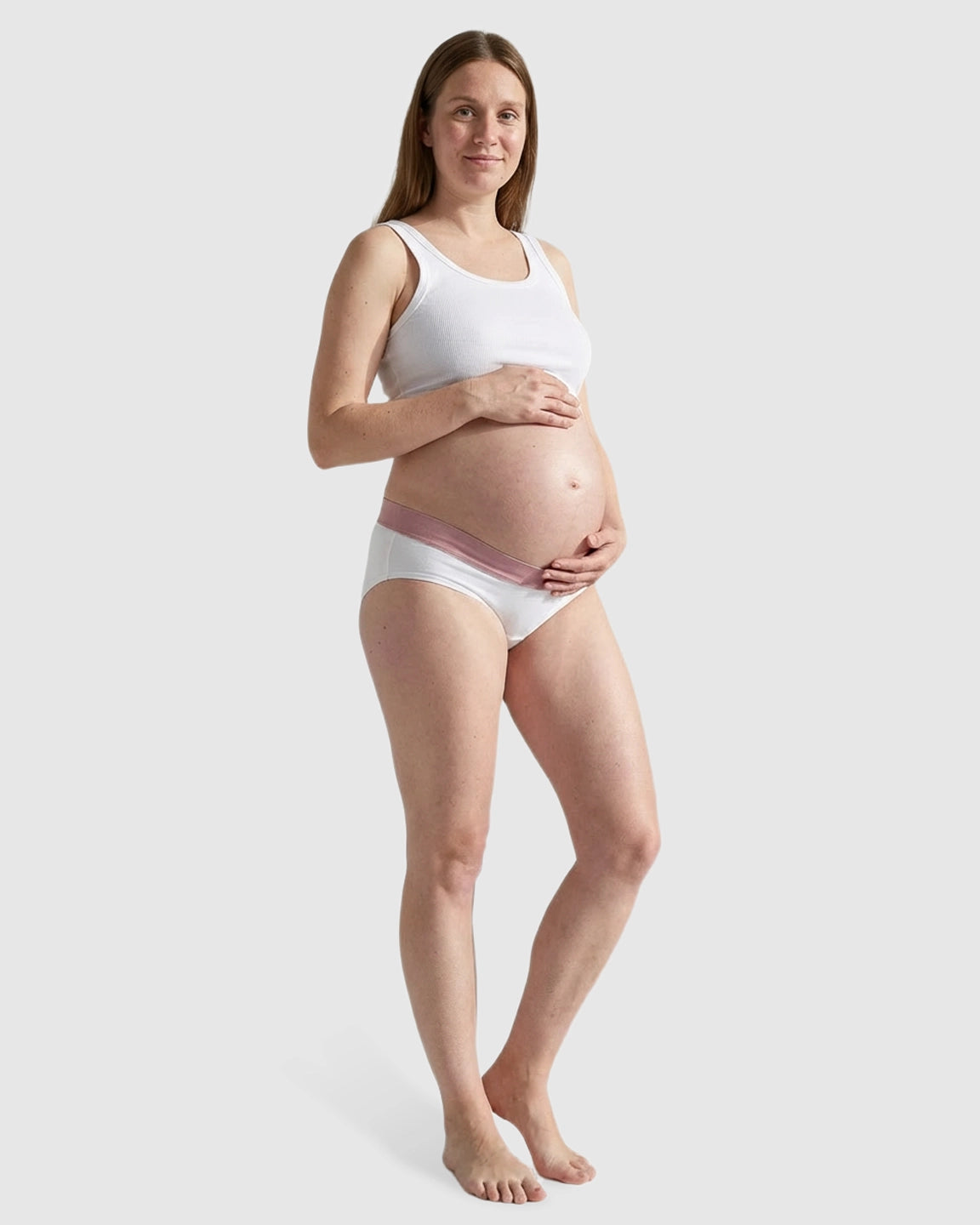 Crossover Front Hip-lifting Maternity Brief