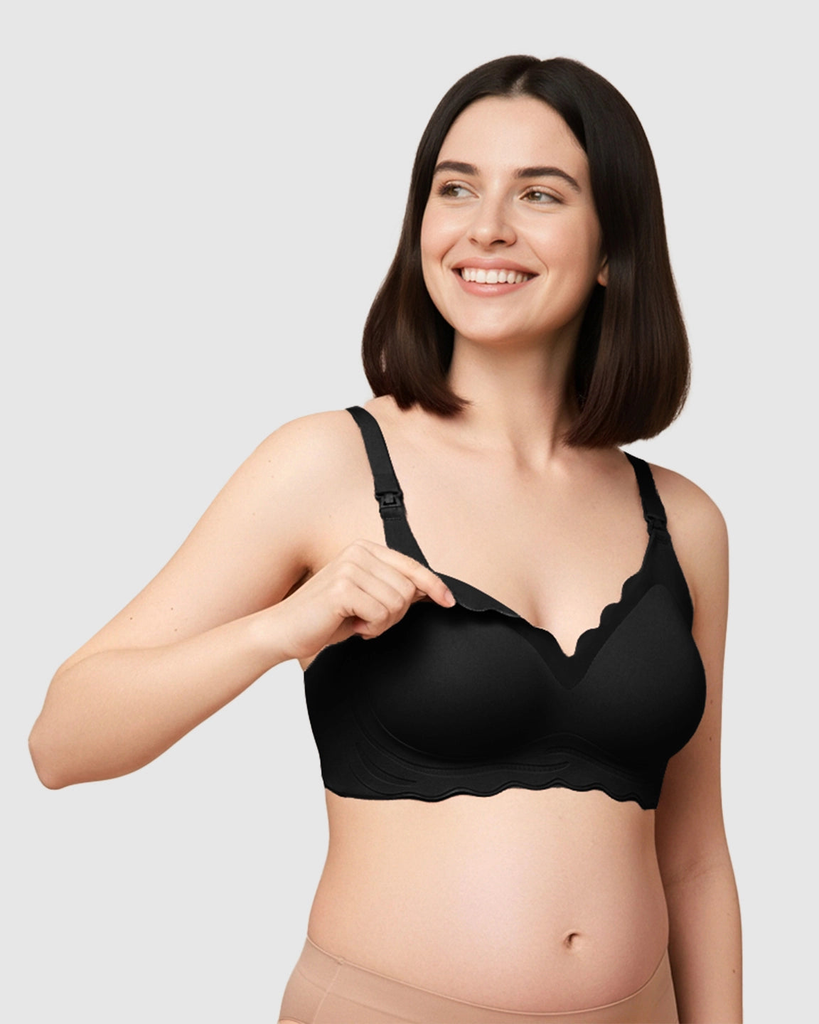 Wireless Front Open Nursing Bra