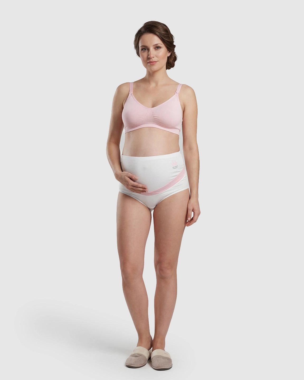 Criss-Cross Band Over-the-bump Maternity Underwear