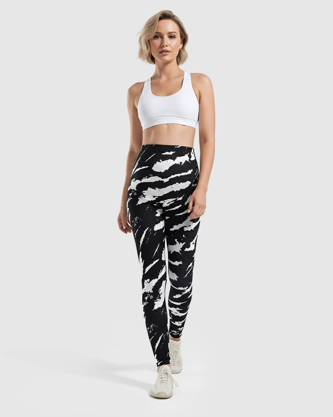 Seamless Comoflouge Maternity Yoga Leggings