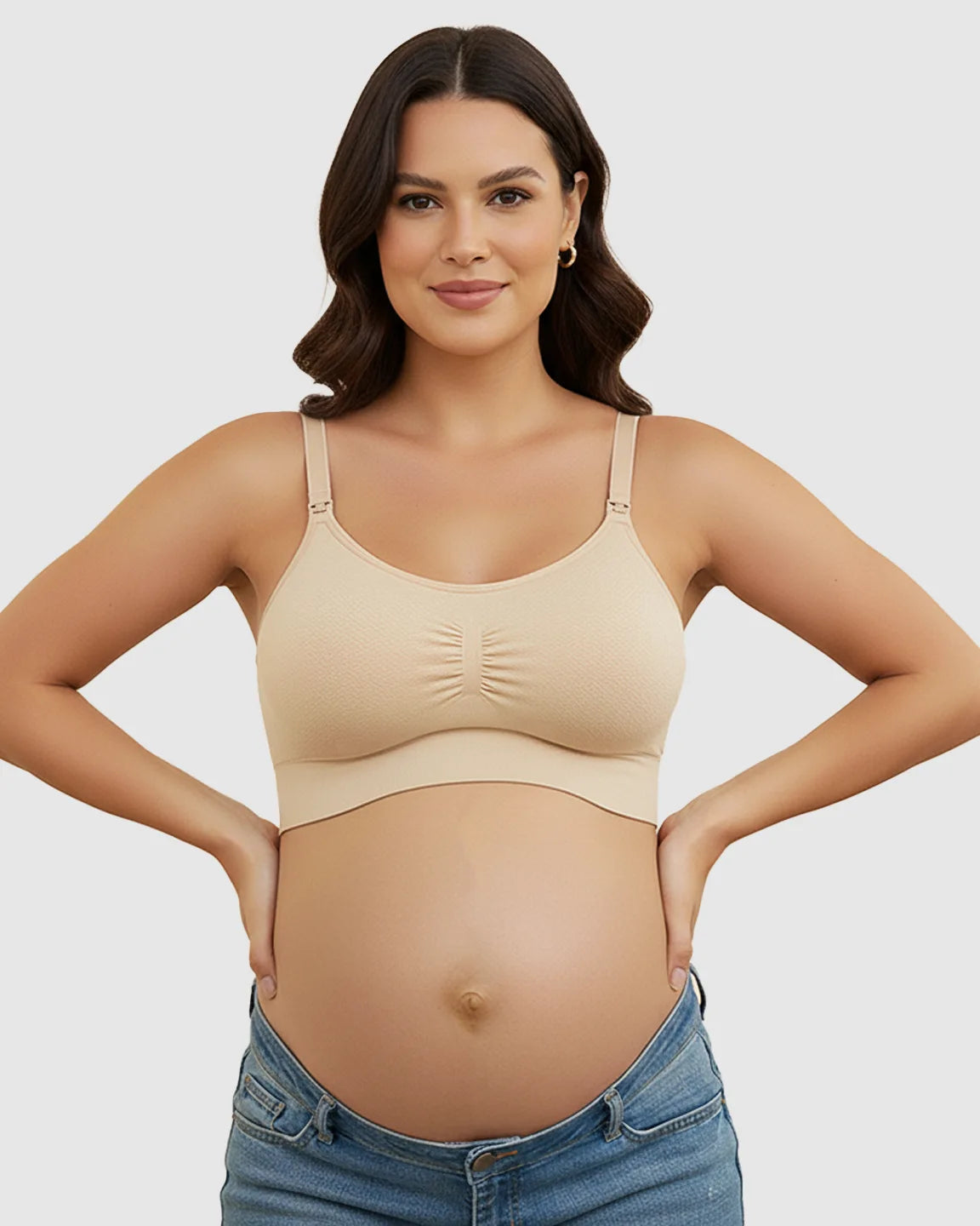Wireless Front-Closure Maternity Nursing Bra