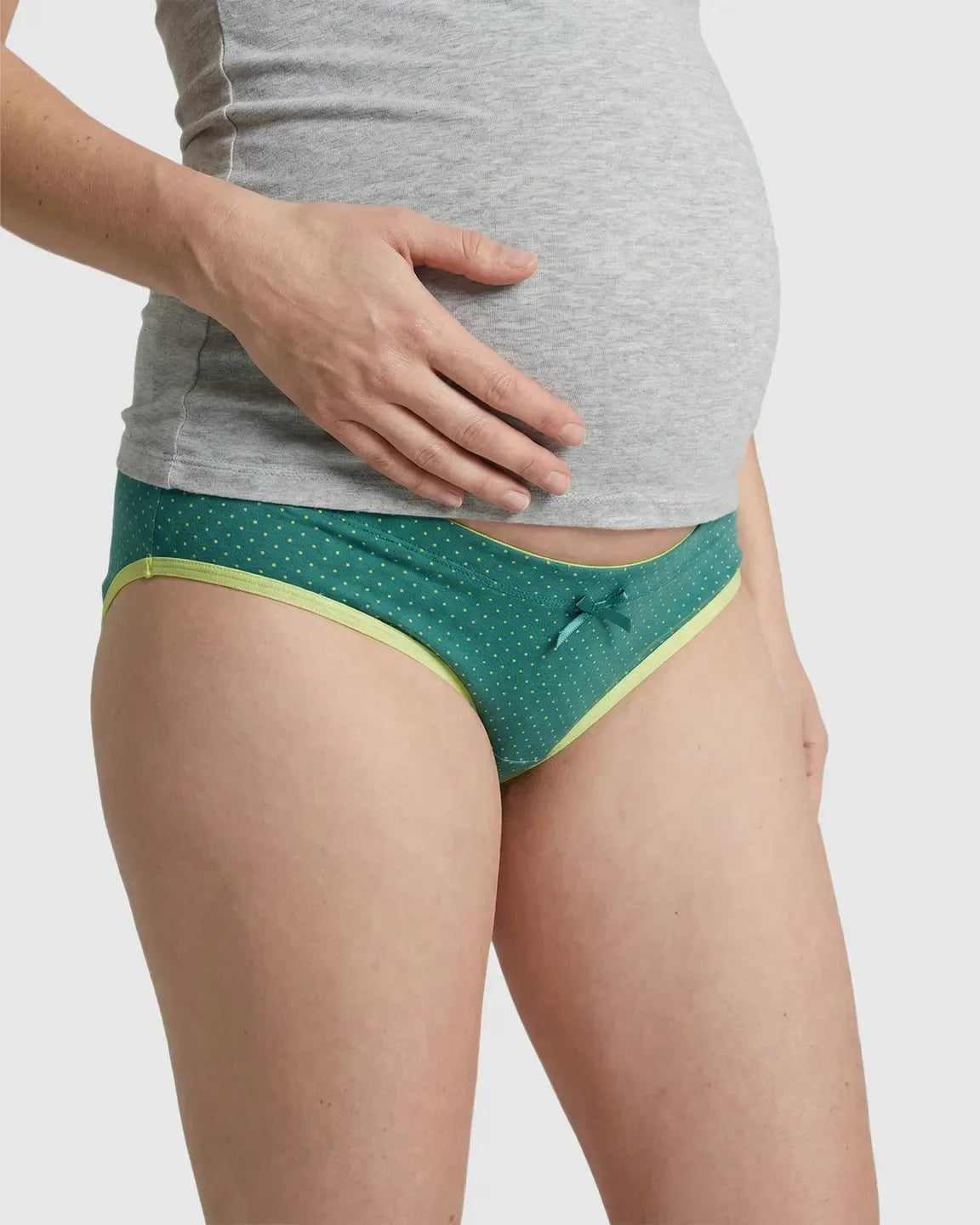 V-Shaped Pure Cotton Maternity Panties