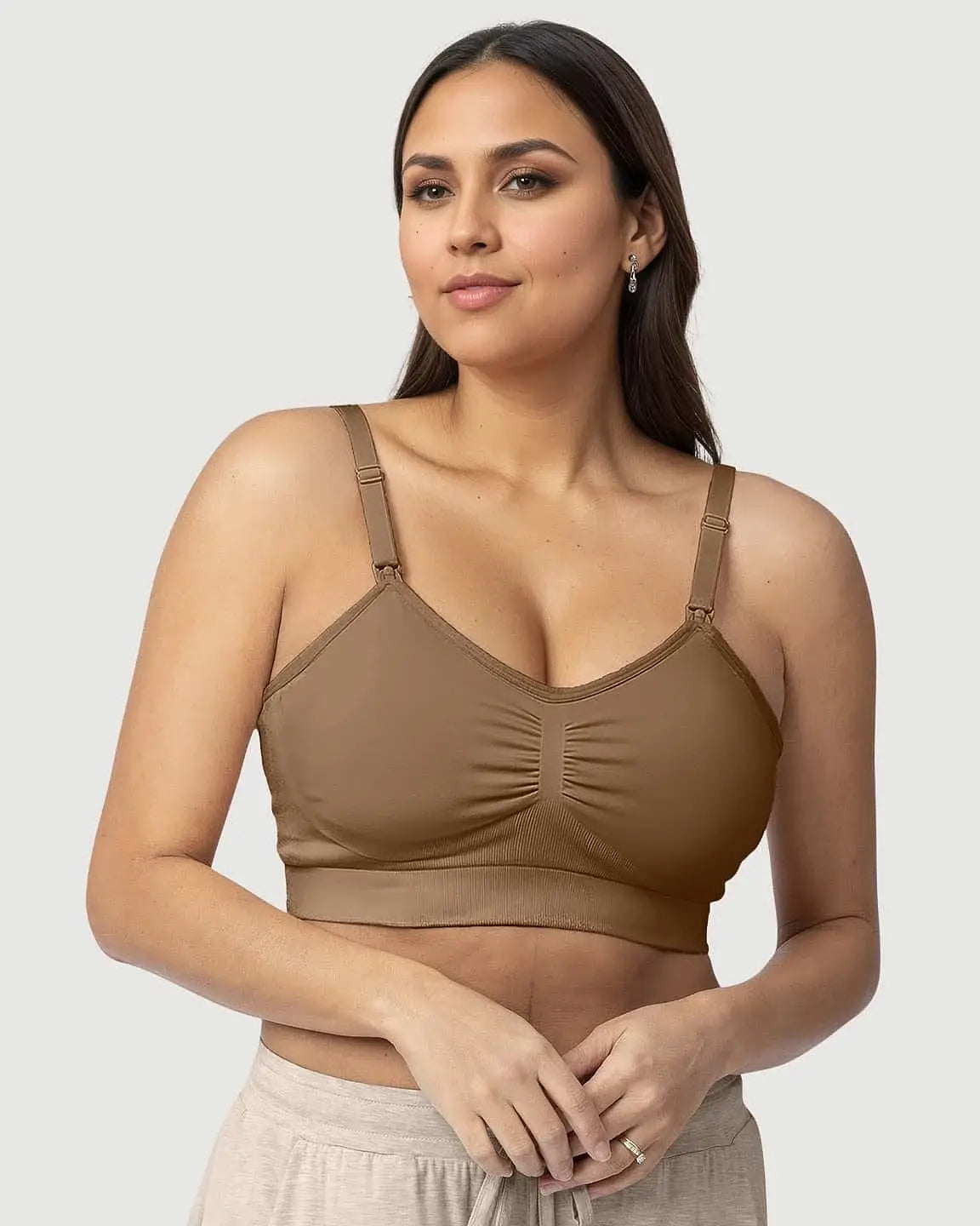 Hands-Free Stretch Nursing & Pumping Bra
