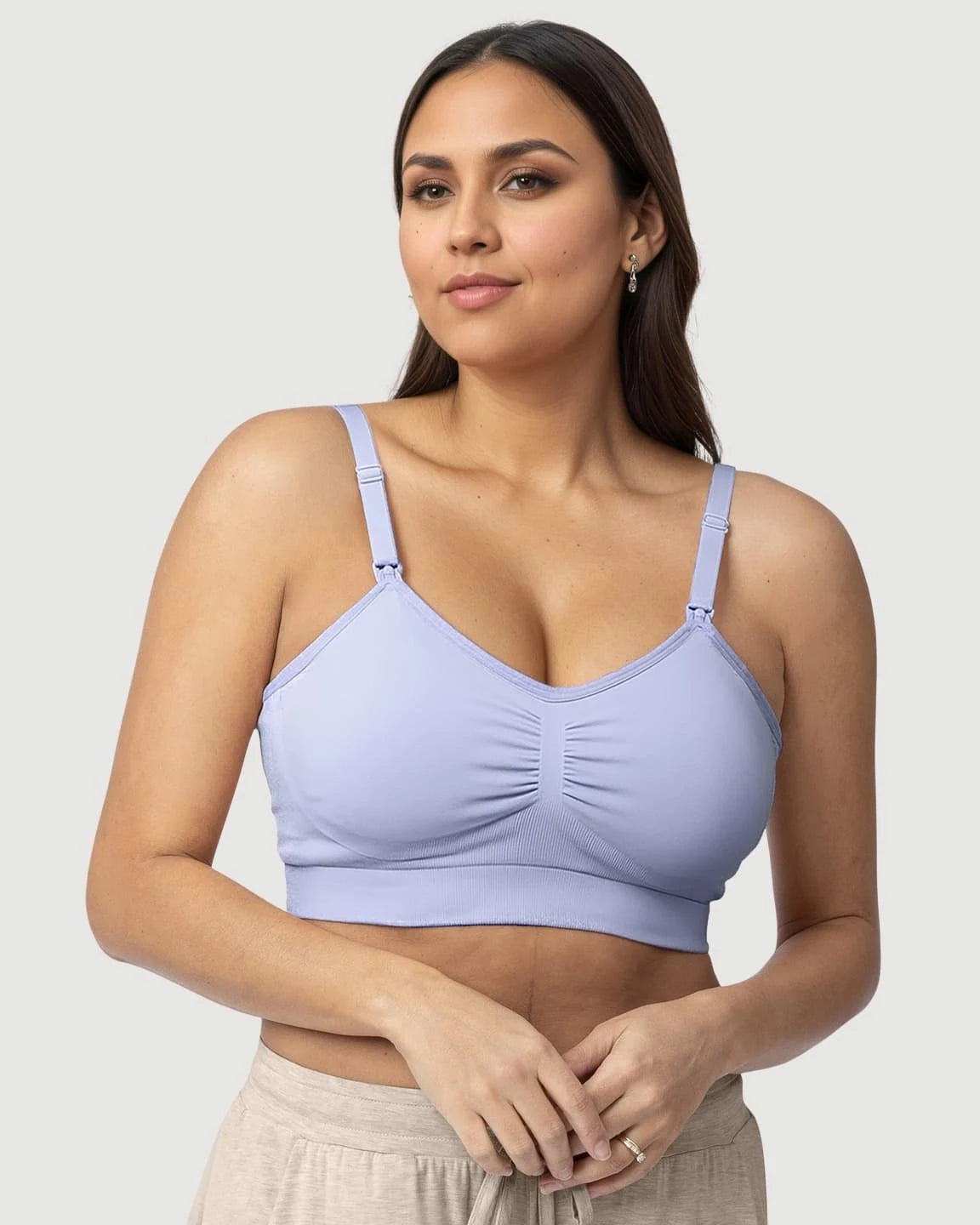 Hands-Free Stretch Nursing & Pumping Bra