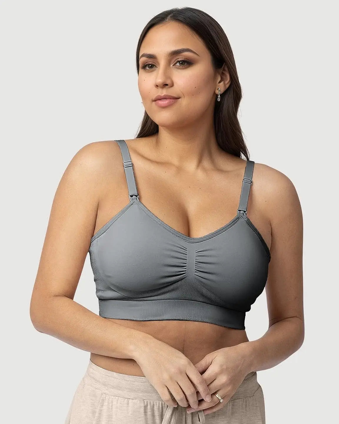 Hands-Free Stretch Nursing & Pumping Bra