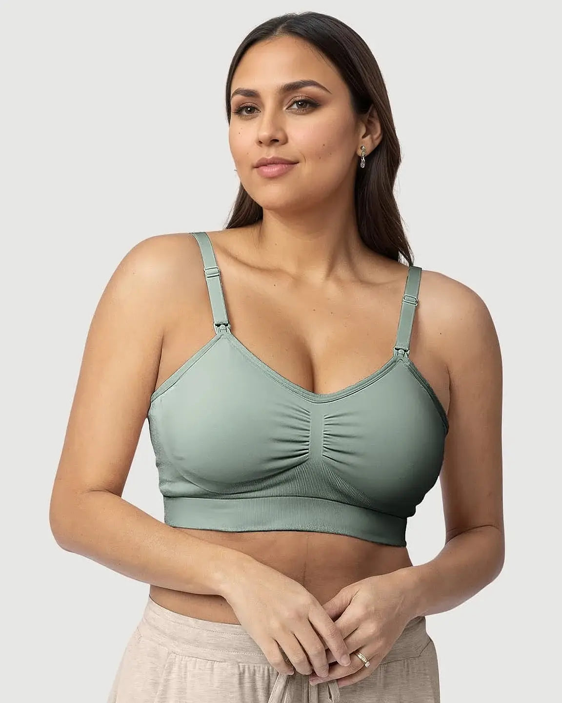 Hands-Free Stretch Nursing & Pumping Bra