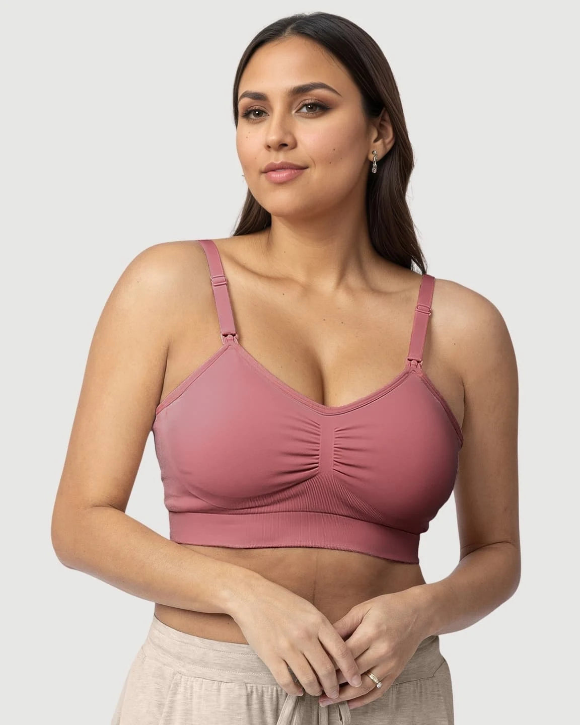Hands-Free Stretch Nursing & Pumping Bra