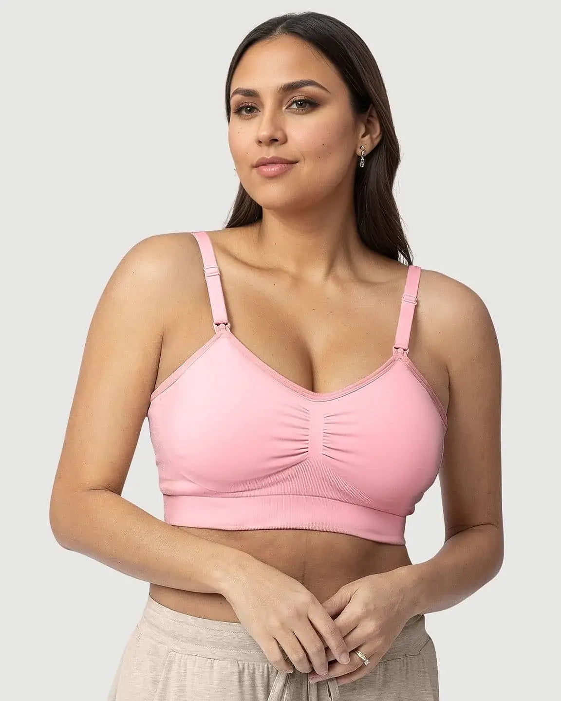 Hands-Free Stretch Nursing & Pumping Bra
