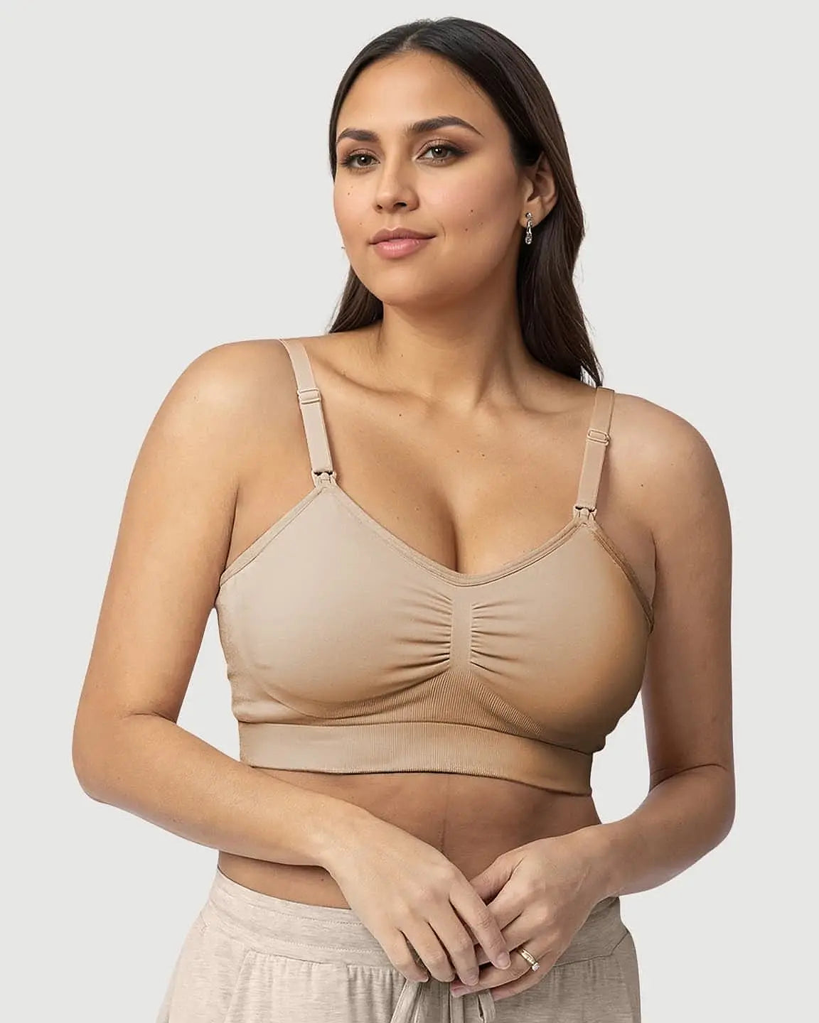 Hands-Free Stretch Nursing & Pumping Bra