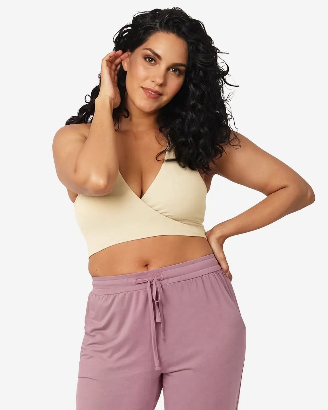 Soft Cotton Wire-Free Nursing Bra