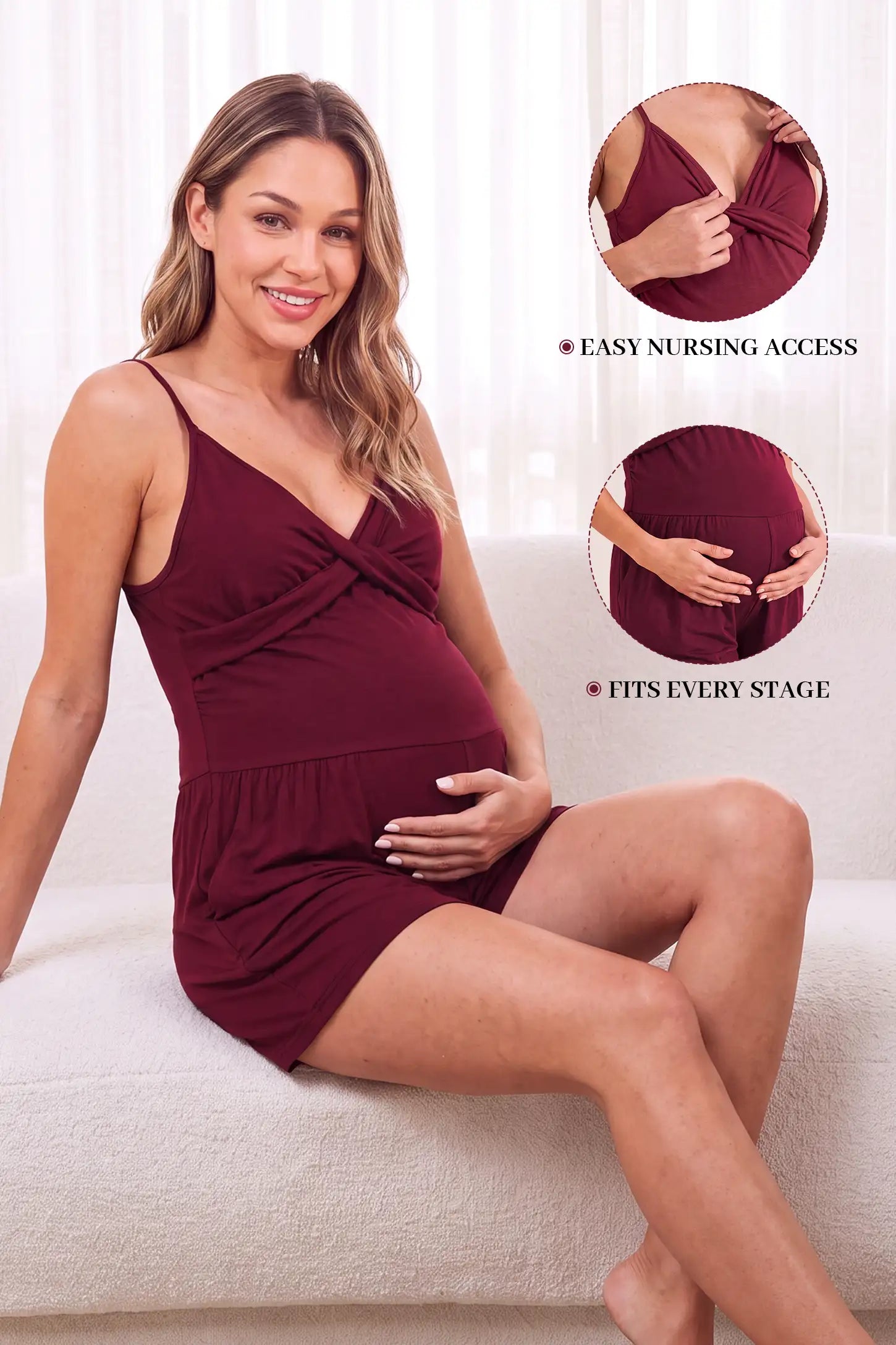 Everyday Ease Maternity & Nursing Romper