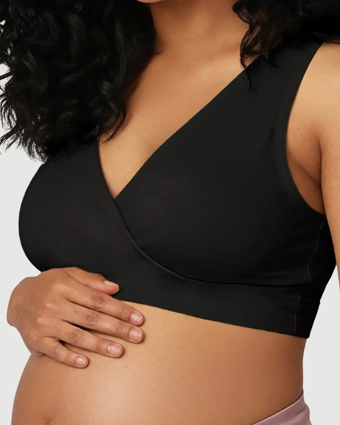 Soft Cotton Wire-Free Nursing Bra