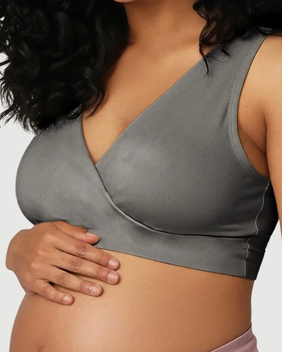 Soft Cotton Wire-Free Nursing Bra