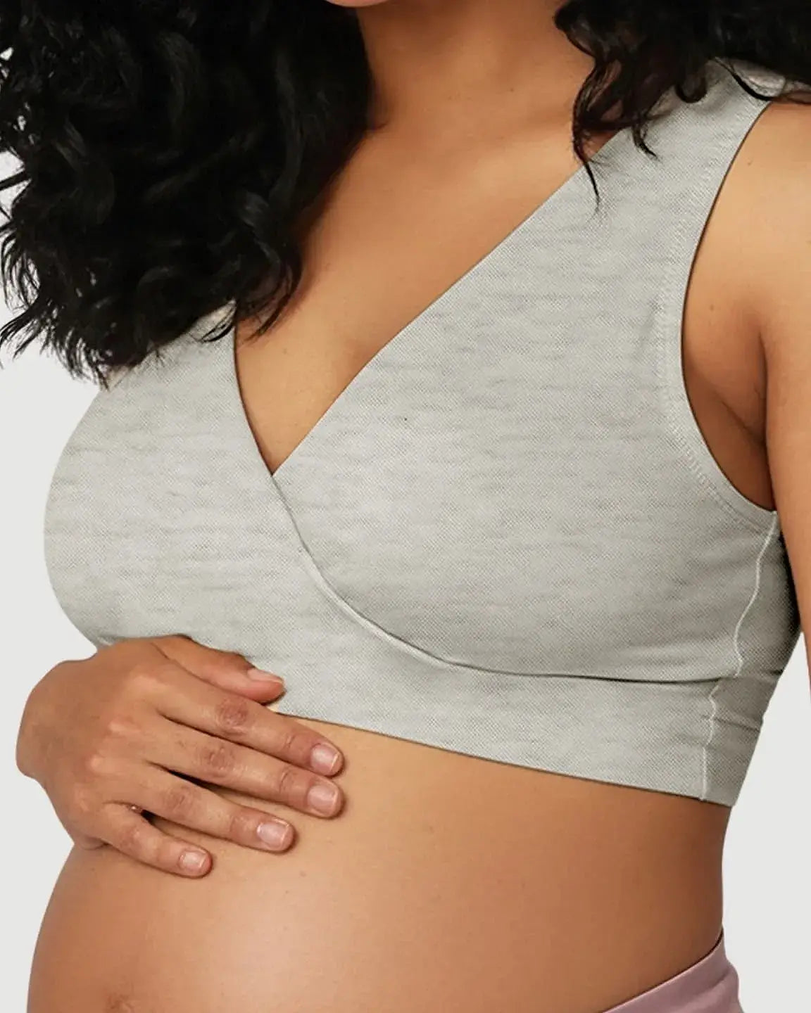 Soft Cotton Wire-Free Nursing Bra