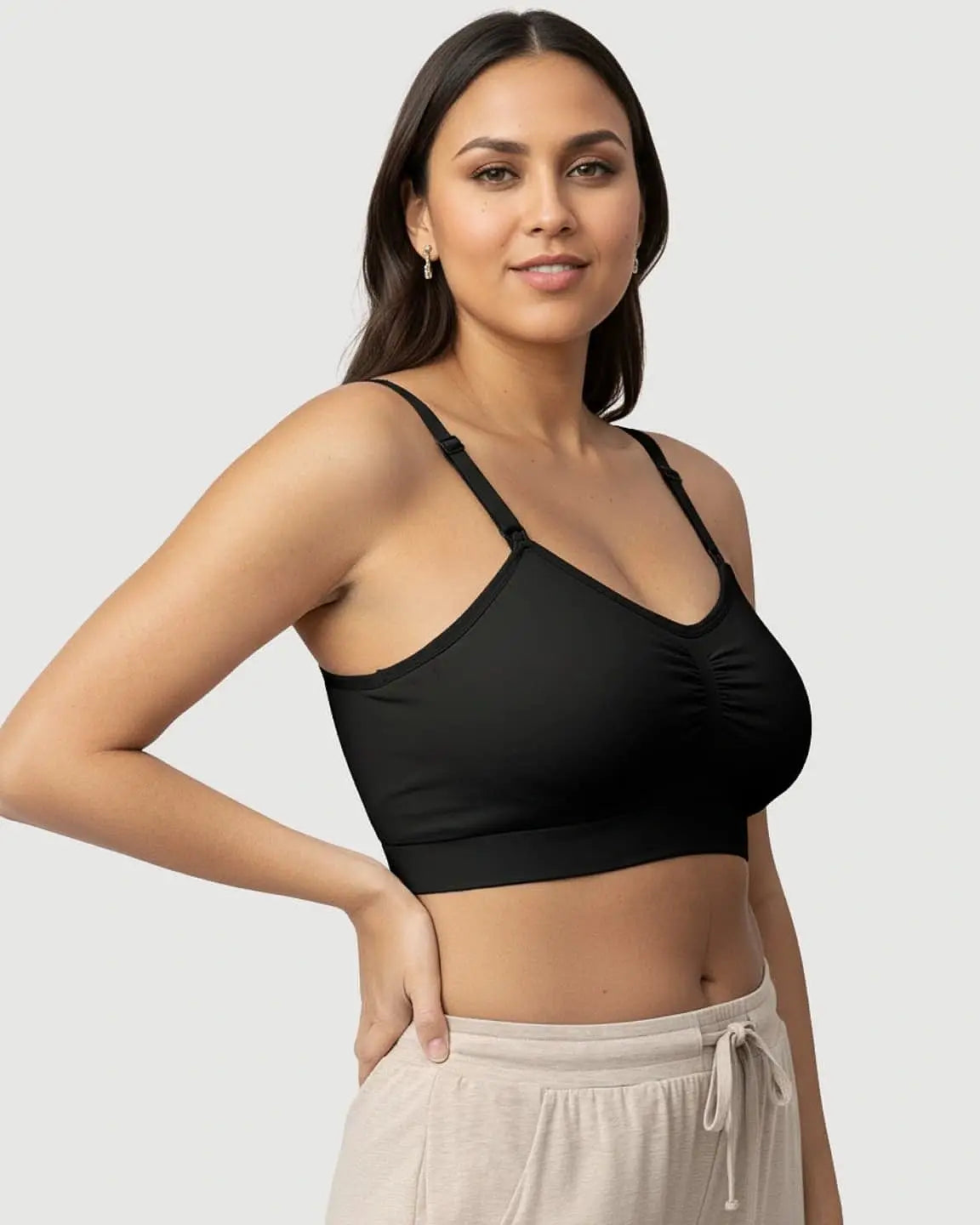 Hands-Free Stretch Nursing & Pumping Bra