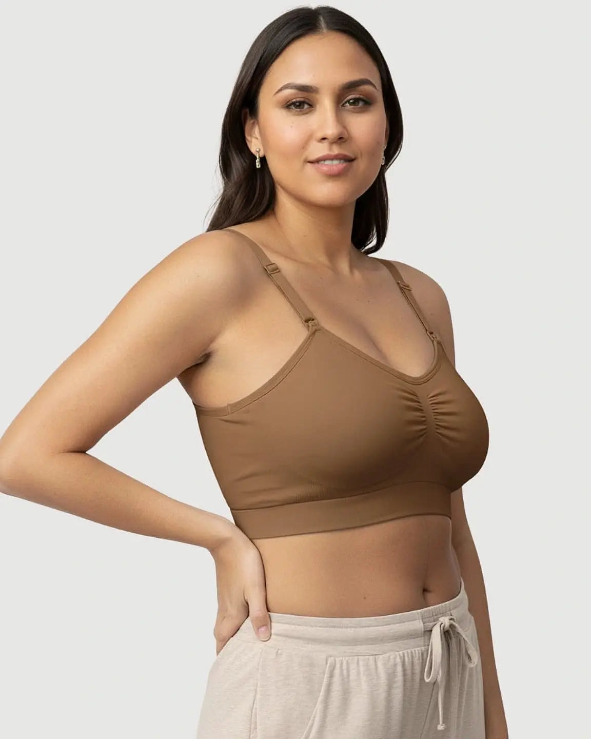 Hands-Free Stretch Nursing & Pumping Bra