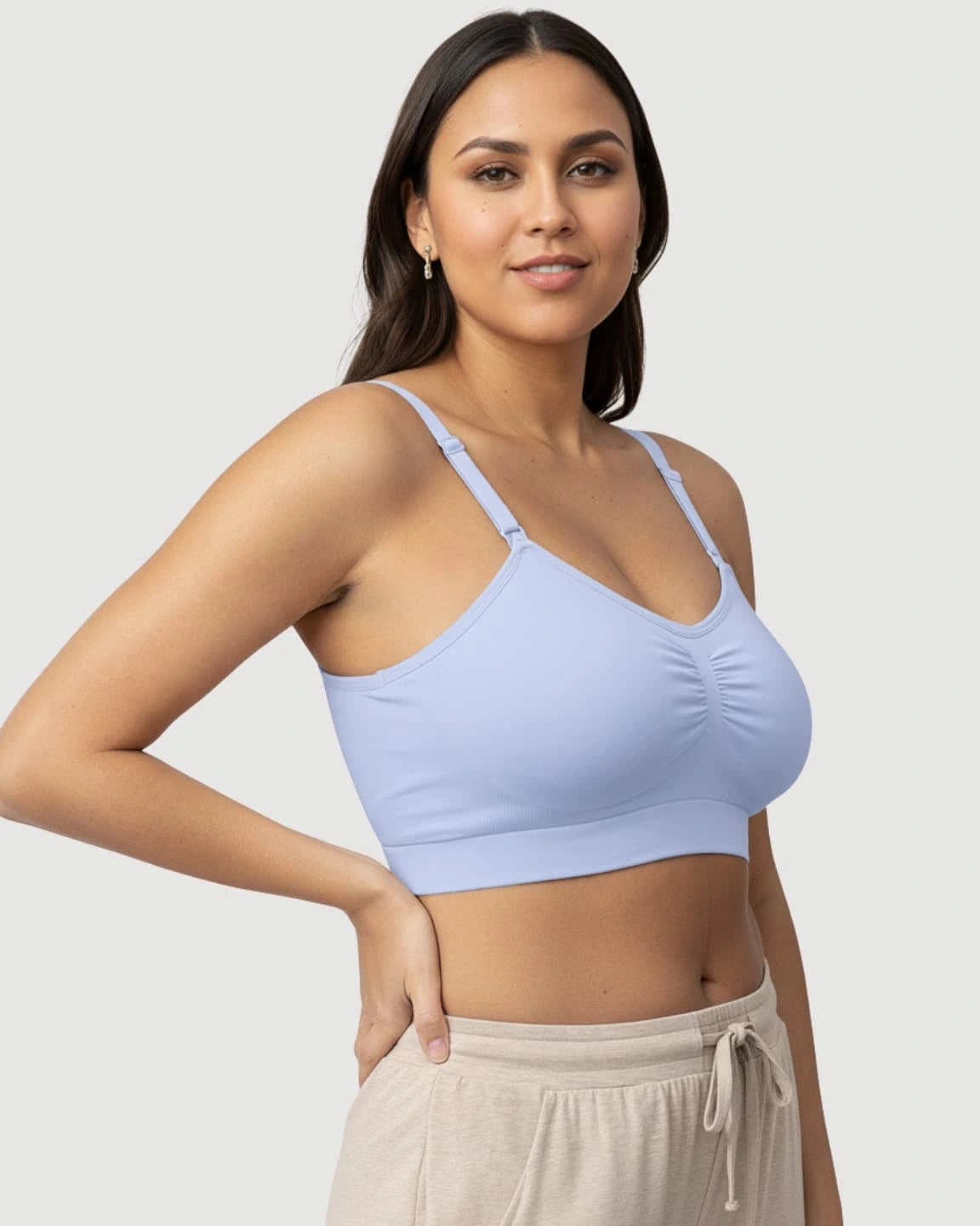Hands-Free Stretch Nursing & Pumping Bra