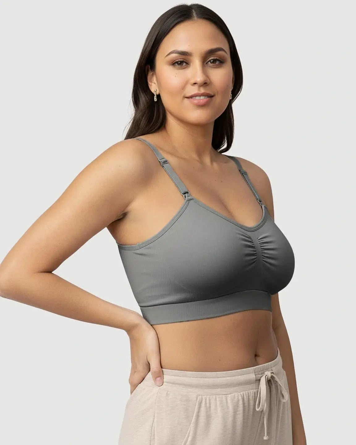 Hands-Free Stretch Nursing & Pumping Bra