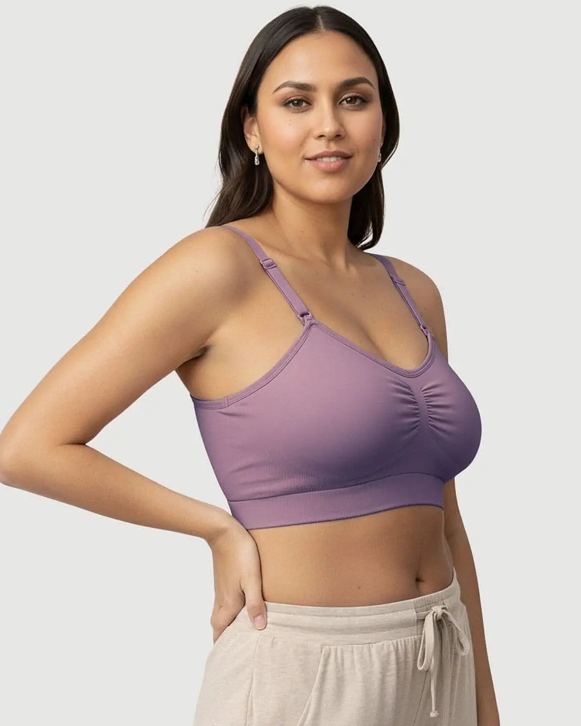 Hands-Free Stretch Nursing & Pumping Bra