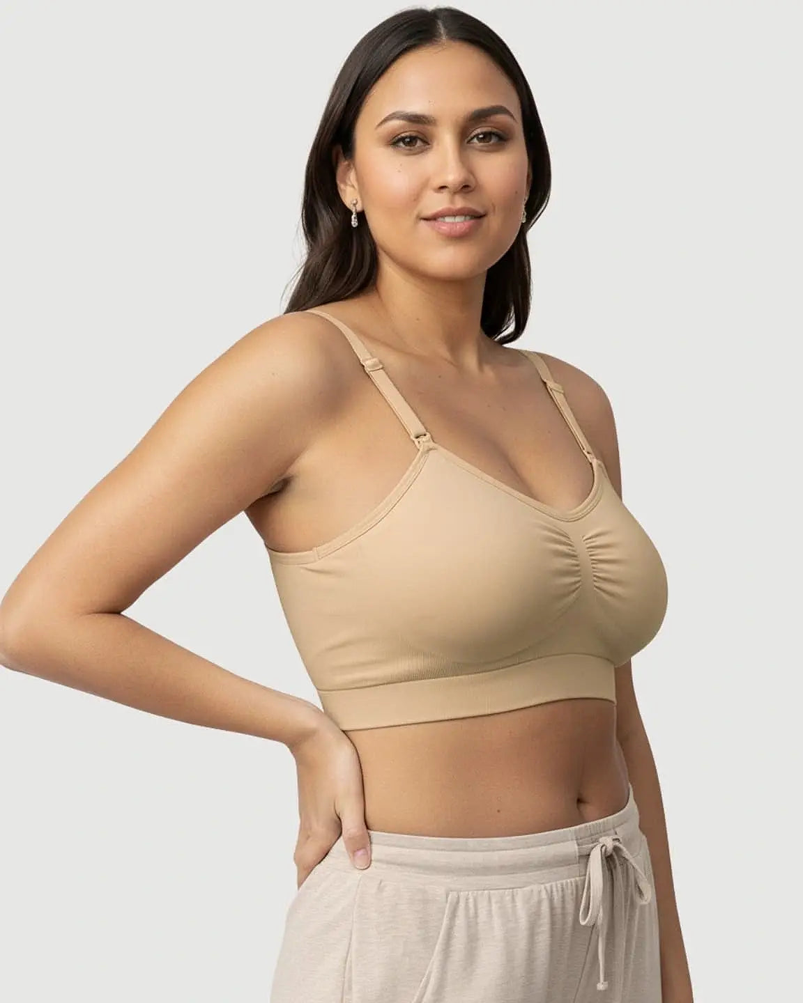 Hands-Free Stretch Nursing & Pumping Bra