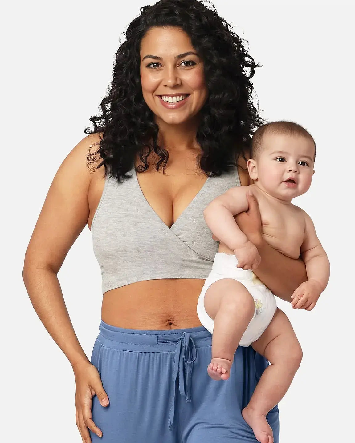 Soft Cotton Wire-Free Nursing Bra