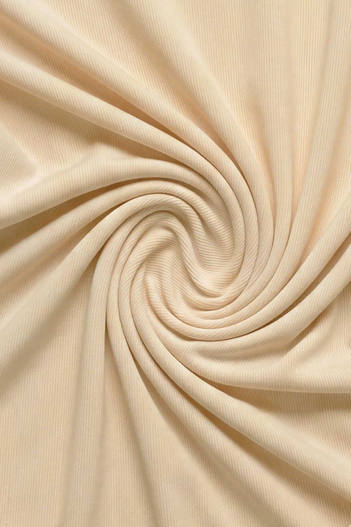 Elegant Ruched Side Off-Shoulder Maternity Top Elegant Ruched Side Off-Shoulder Maternity Top in Butter Yellow featuring a close-up detail view of the fine ribbed stretchy texture, soft smooth fabric, and delicate seam stitching.