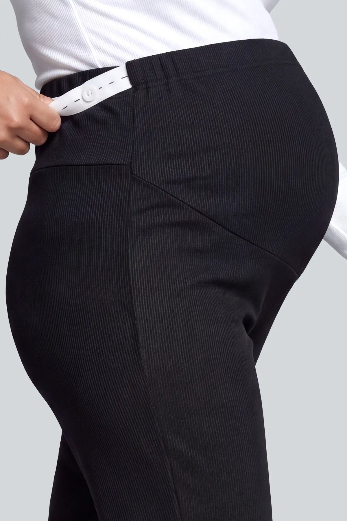 Over-Bump Ribbed Maternity Leggings