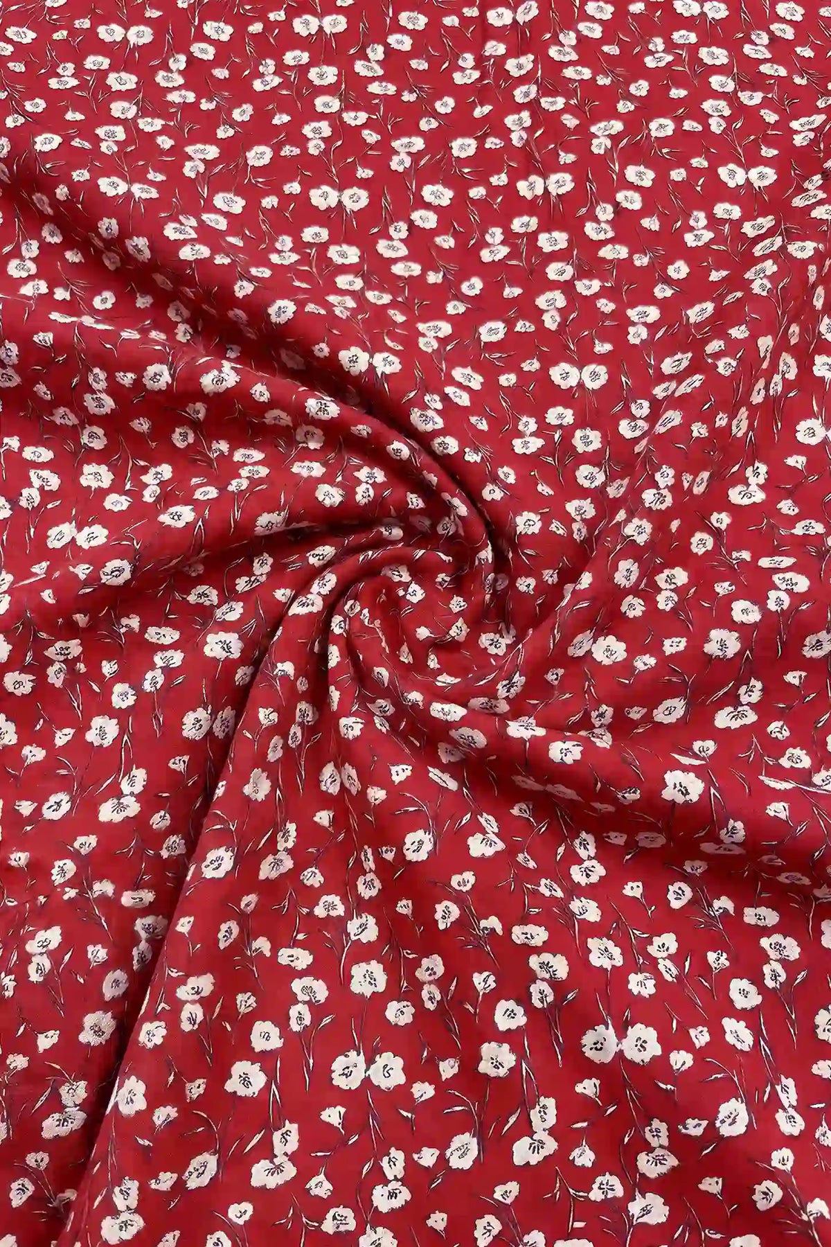 Floral Round Neck Babydoll Maternity Top