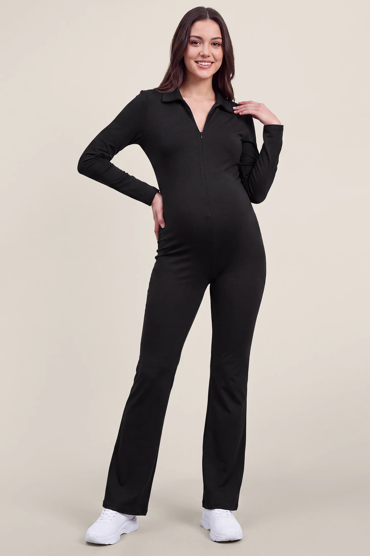 Flexi-Flare Maternity Jumpsuit