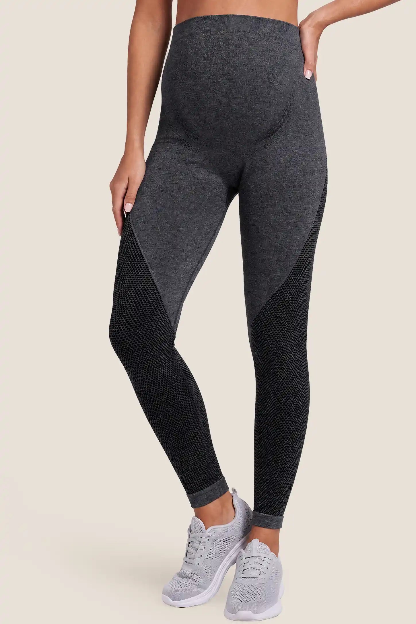 Seamless Over-the-Bump Maternity Leggings