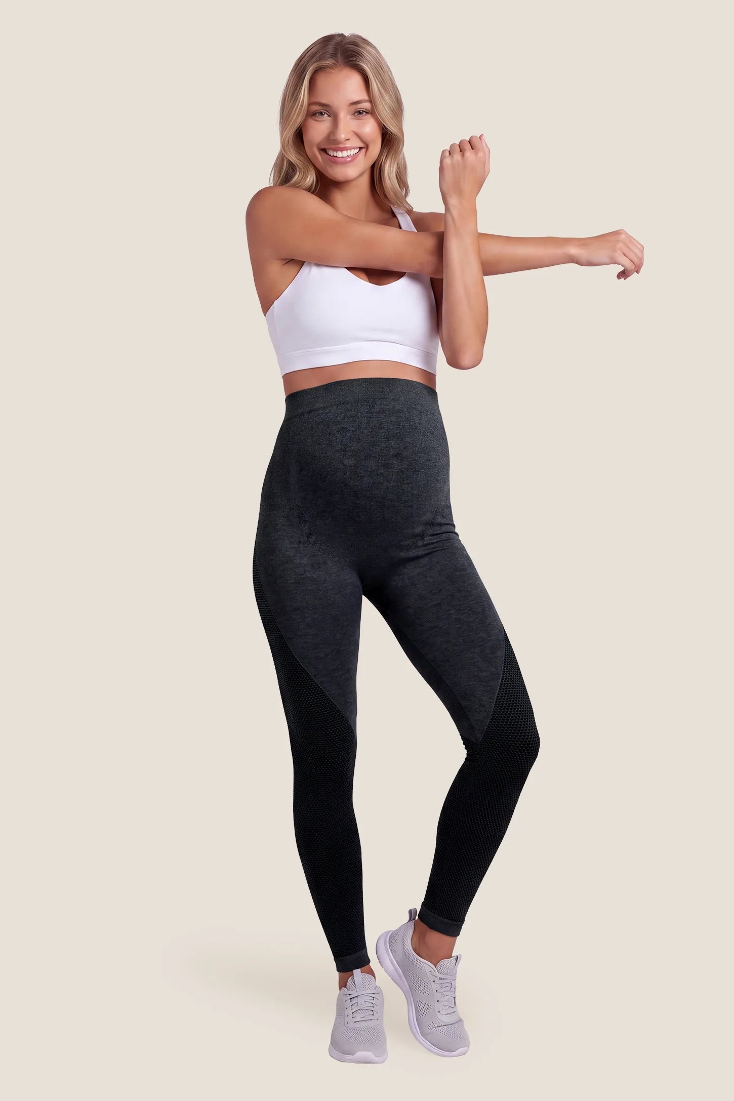 Seamless Over-the-Bump Maternity Leggings