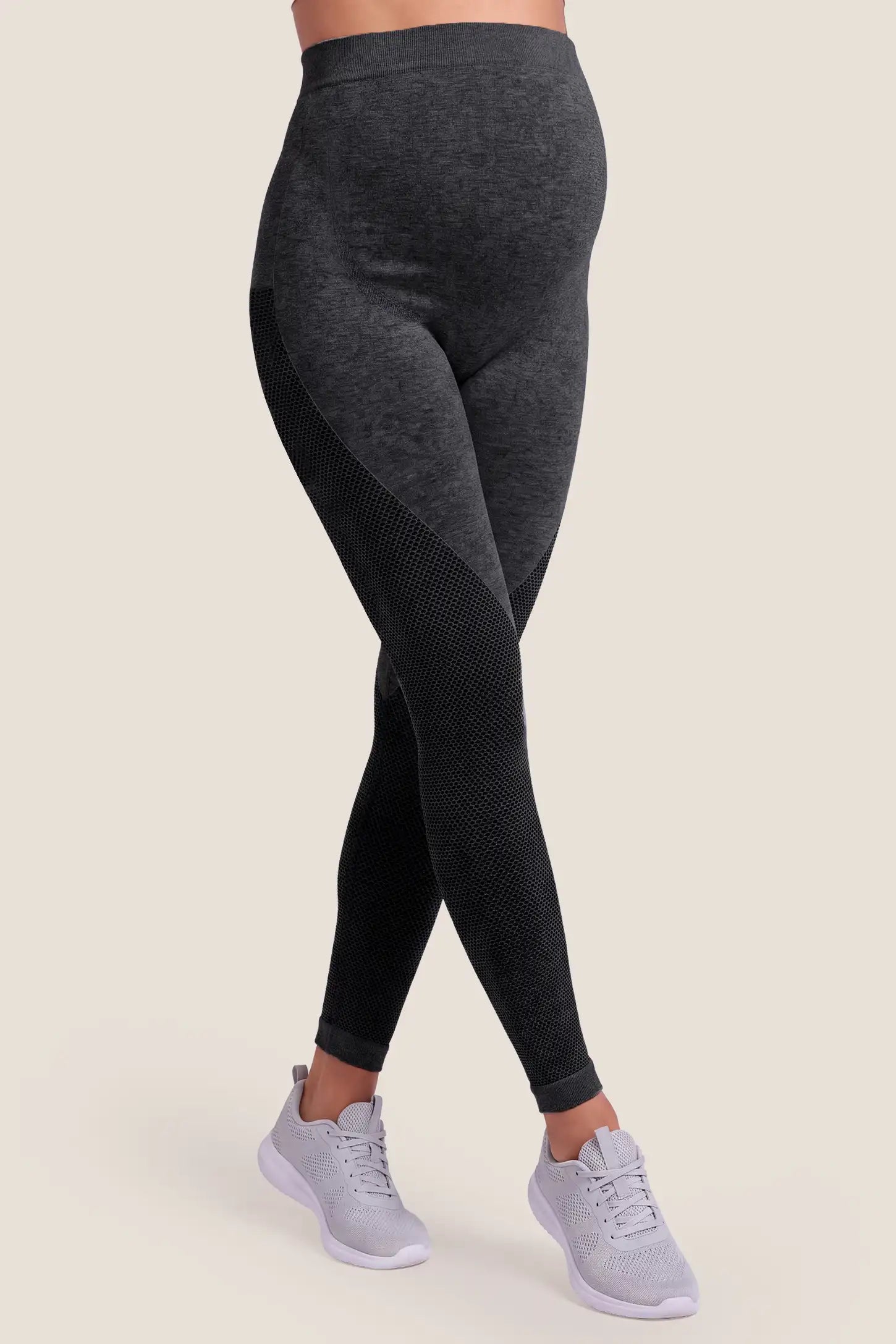 Seamless Over-the-Bump Maternity Leggings