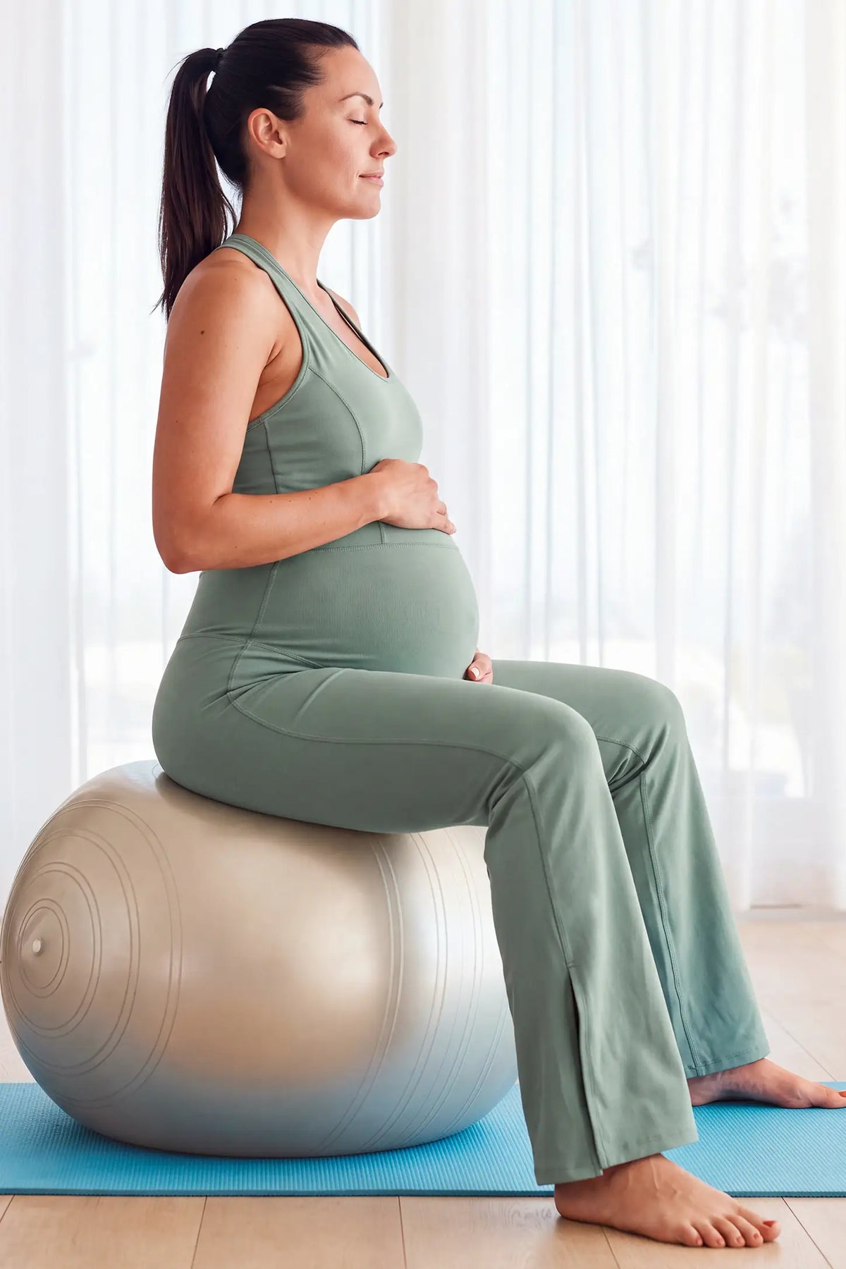 BumpFlow Wide-Leg Maternity Jumpsuit