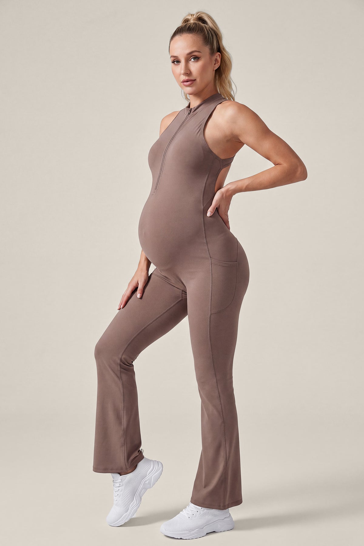 ZenFlex Maternity Yoga Jumpsuit
