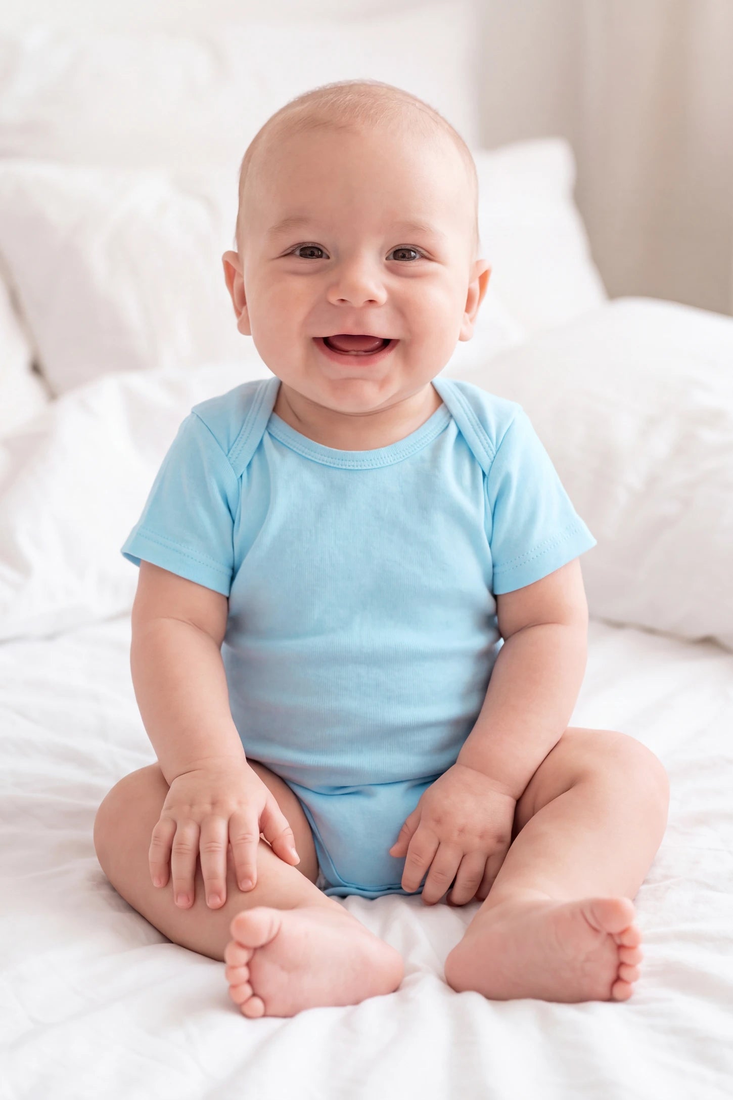 100% Cotton Organic Baby Bodysuit