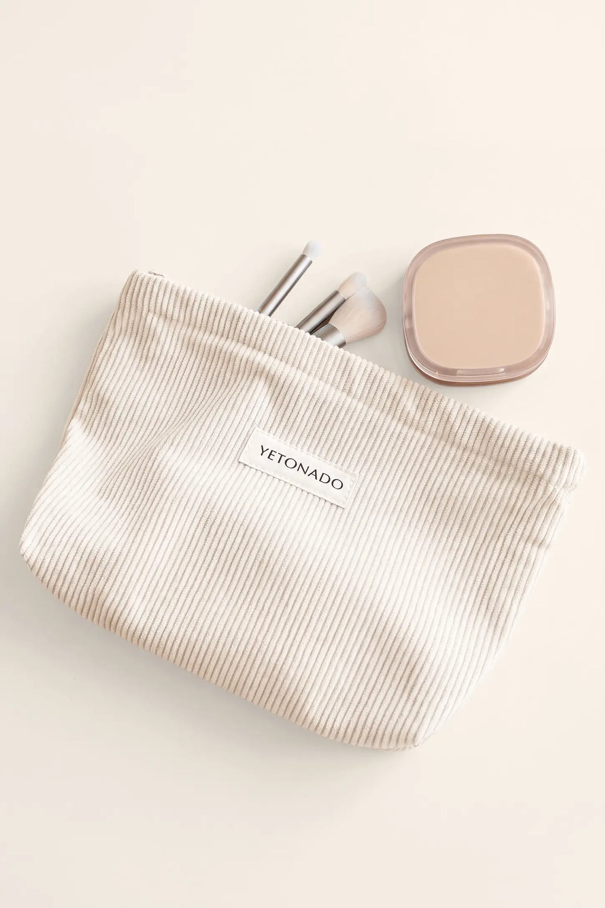 Corduroy Makeup & Storage Pouch