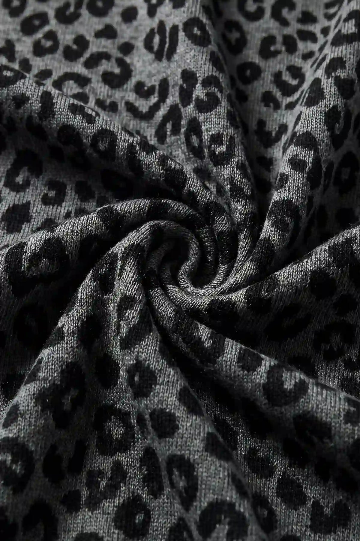 Leopard Print Long Sleeve Maternity Tee
